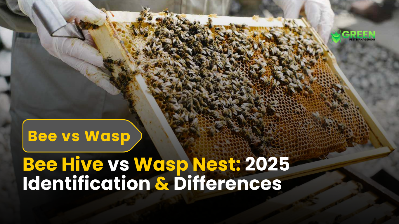 Bee Hive vs Wasp Nest 2025 Identification & Differences