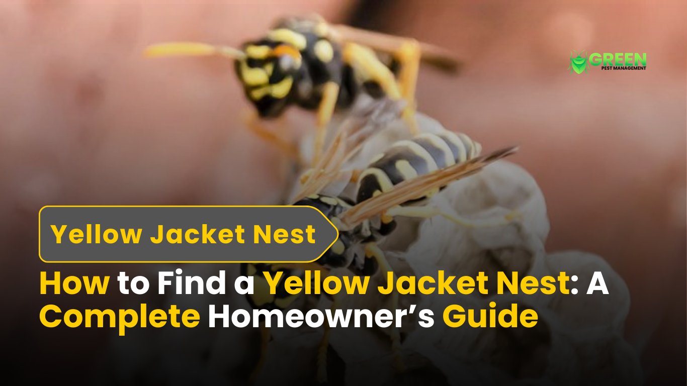 How to Find a Yellow Jacket Nest A Complete Homeowner’s Guide