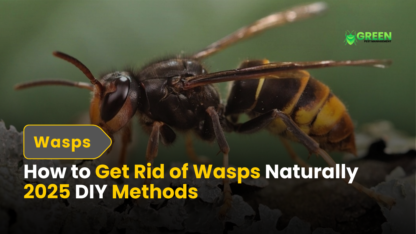 How to Get Rid of Wasps Naturally 2025 DIY Methods