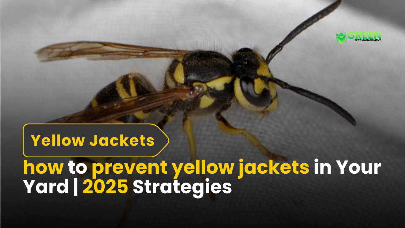 how to prevent yellow jackets in your yard in 2025