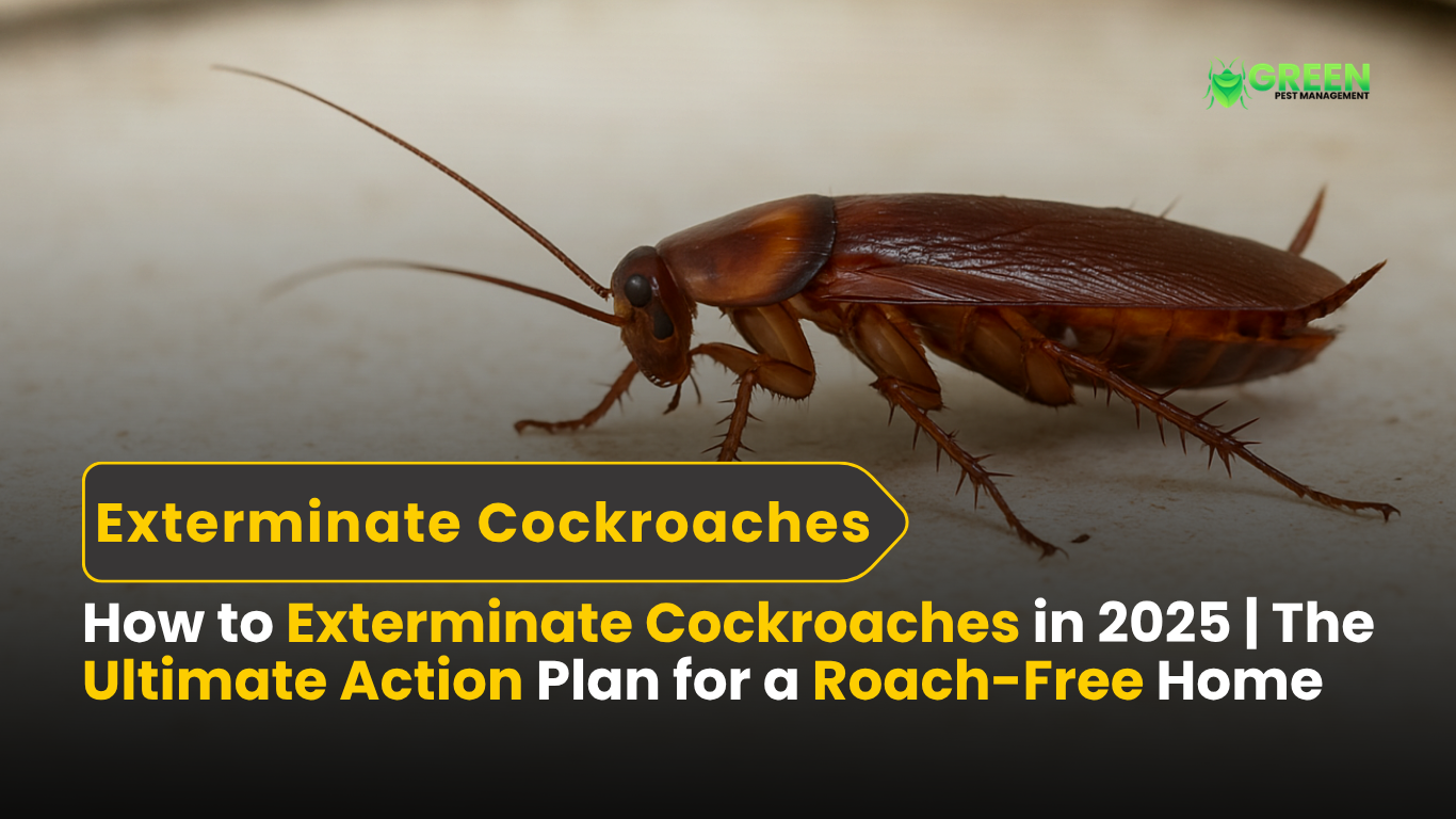 How to Exterminate Cockroaches in 2025 The Ultimate Action Plan for a Roach-Free Home