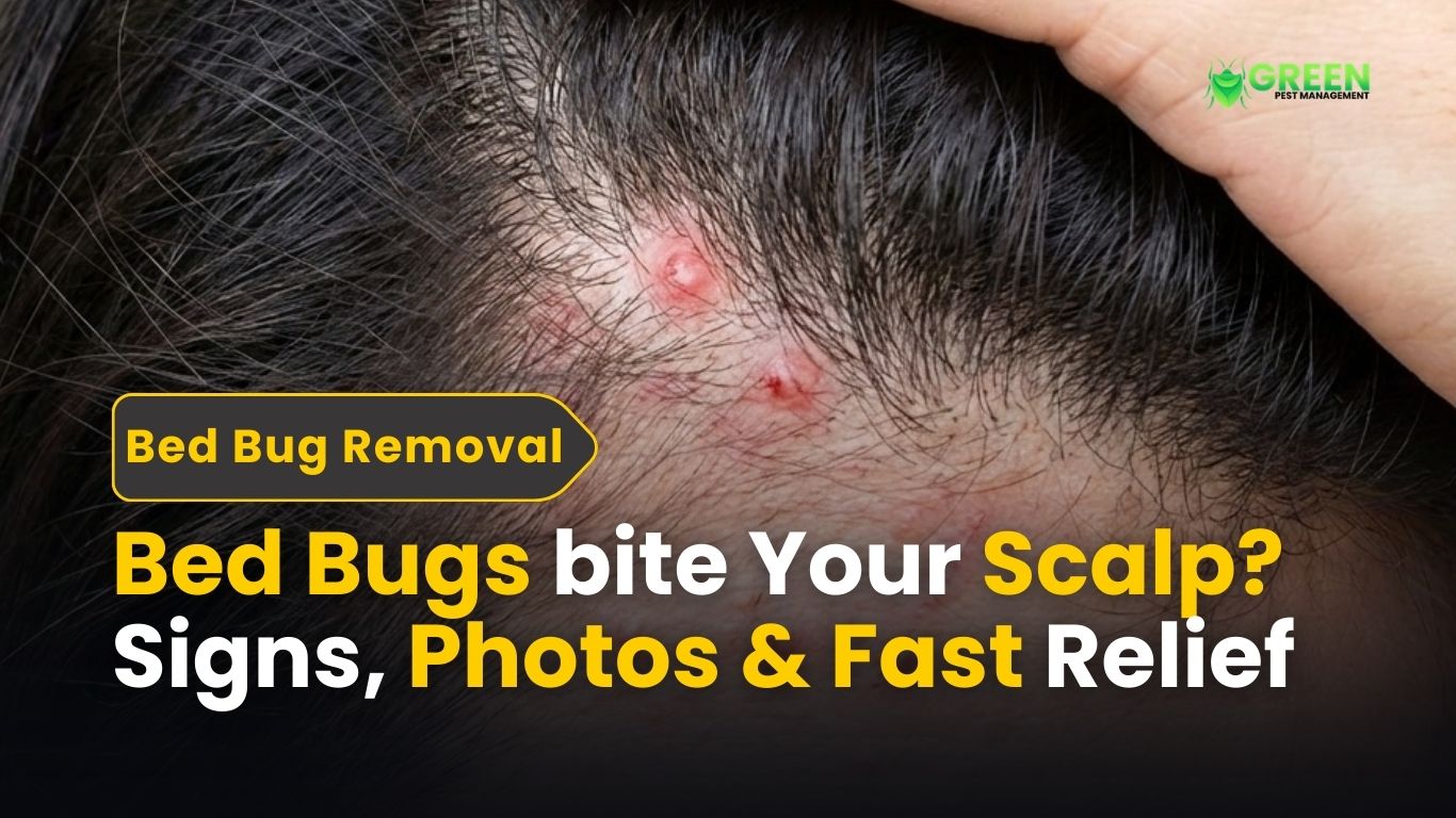 bed bugs bite your scalp? Signs, Photos & Fast Relief