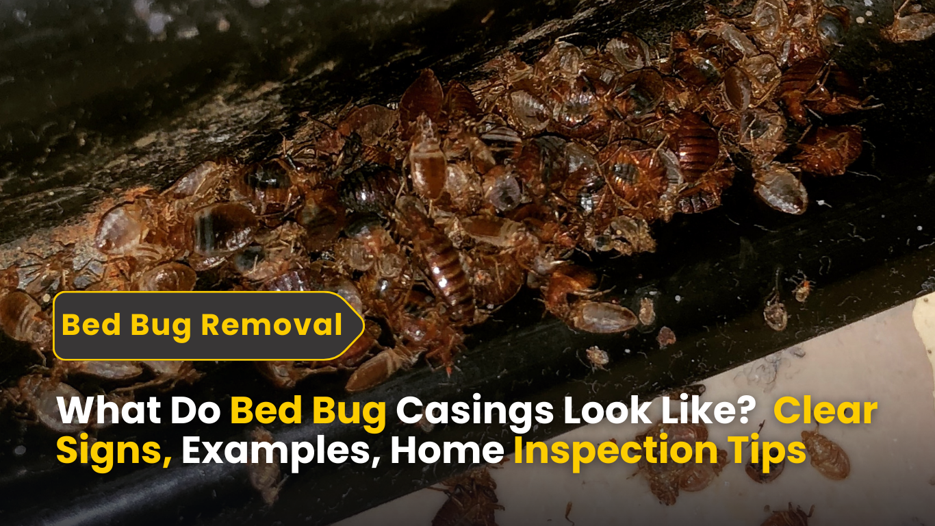 What Do Bed Bug Casings Look Like