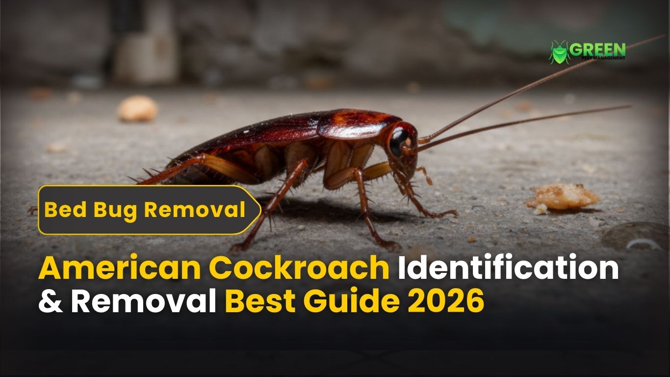 American Cockroach Identification & Removal Best Guide 2026