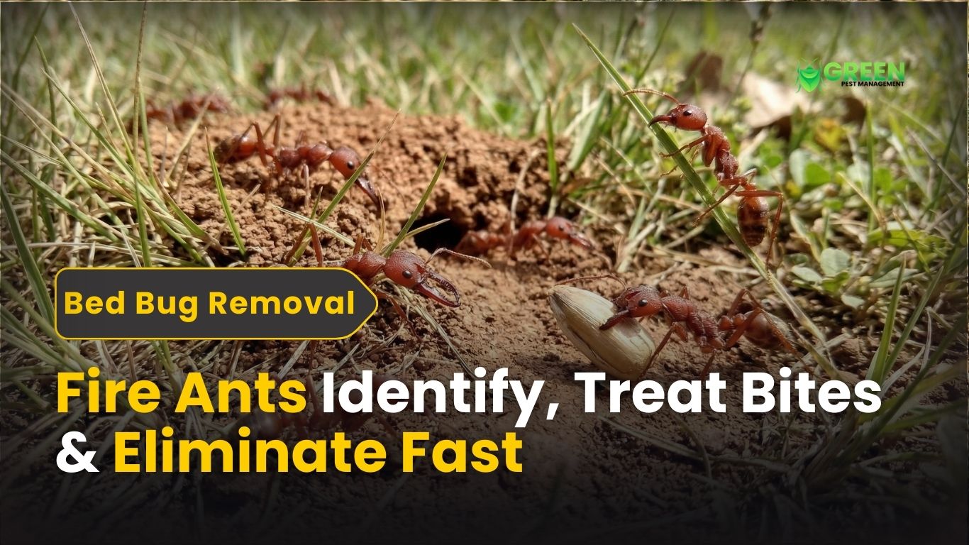 Fire Ants Identify, Treat Bites & Eliminate Fast