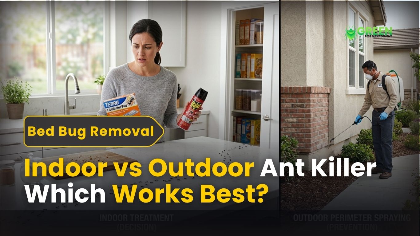 Indoor vs Outdoor Ant Killer Which Works Best