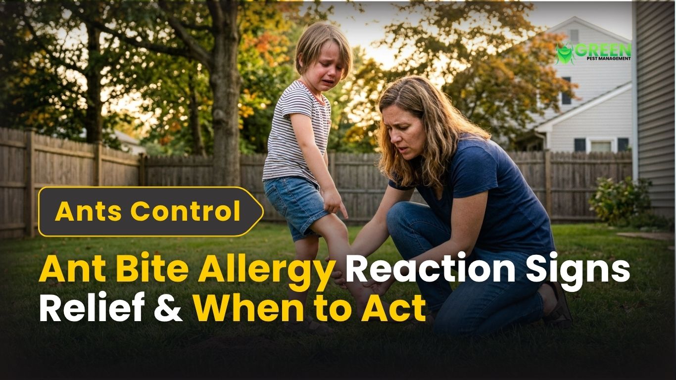 Ant Bite Allergy Reaction Signs Relief & When to Act