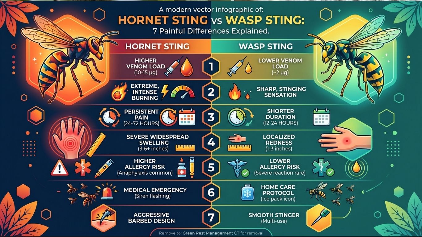 Hornet Sting vs Wasp Sting: 7 Painful Differences Explained