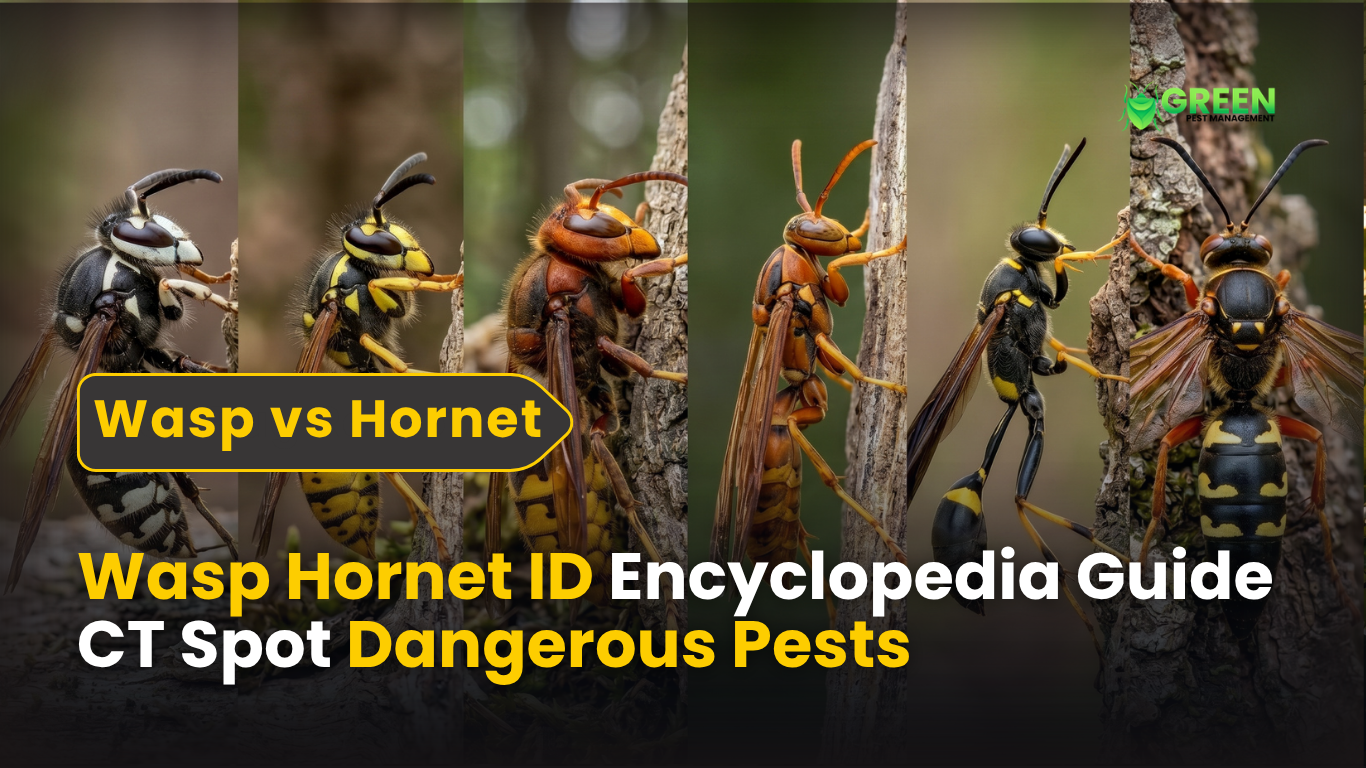 Wasp Hornet ID Encyclopedia Guide CT Spot Dangerous Pests