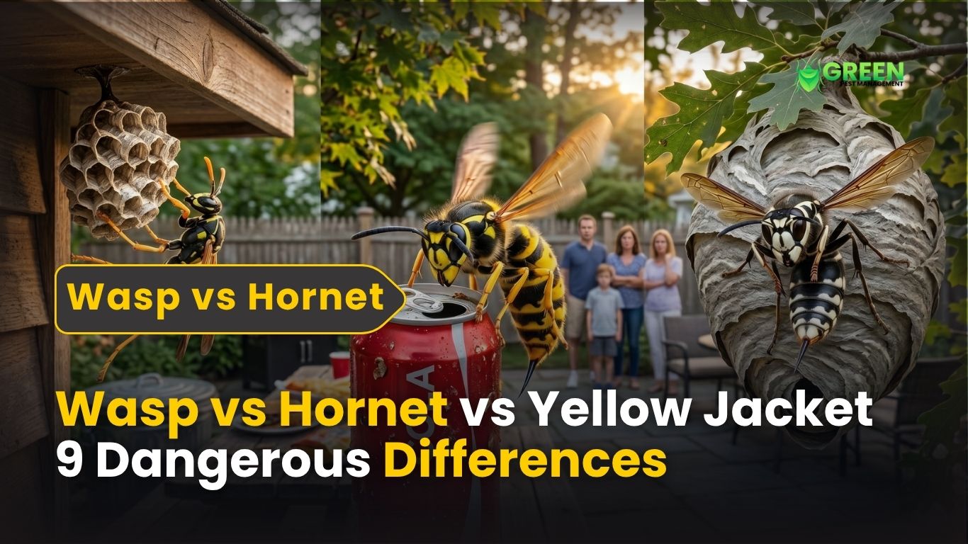 Wasp vs Hornet vs Yellow Jacket 9 Dangerous Differences
