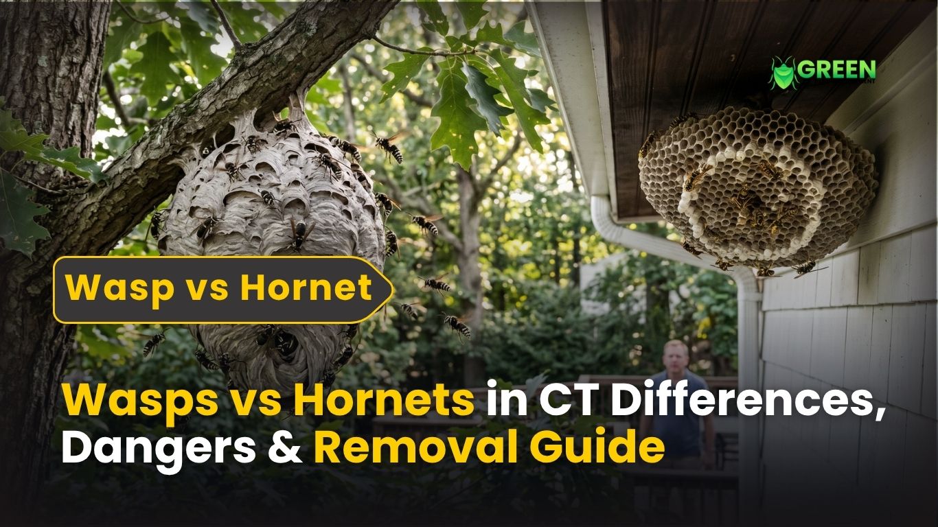 Wasps avs Hornets in CT Differences, Dangers & Removal Guide