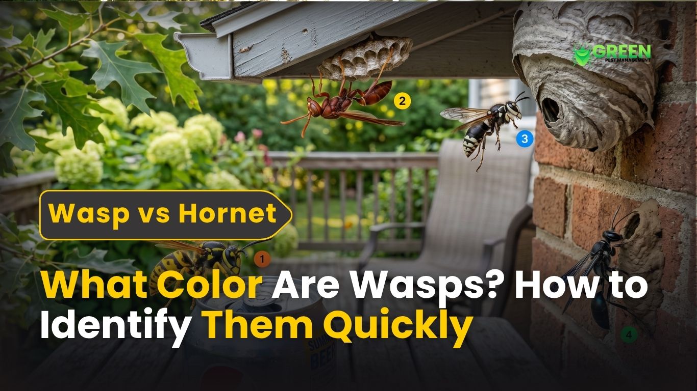 What Color Are Wasps? How to Identify Them Quickly