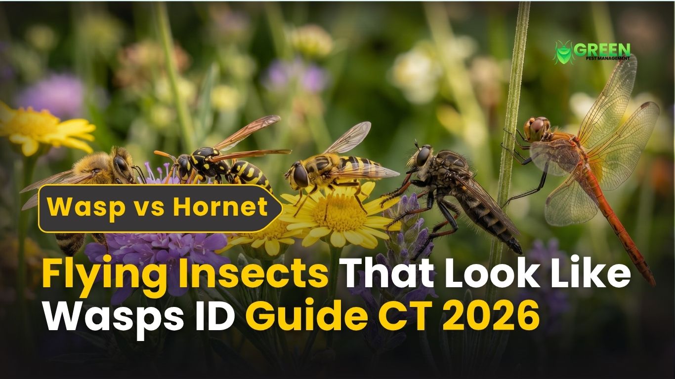 Flying Insects That Look Like Wasps Best ID Guide CT 2026