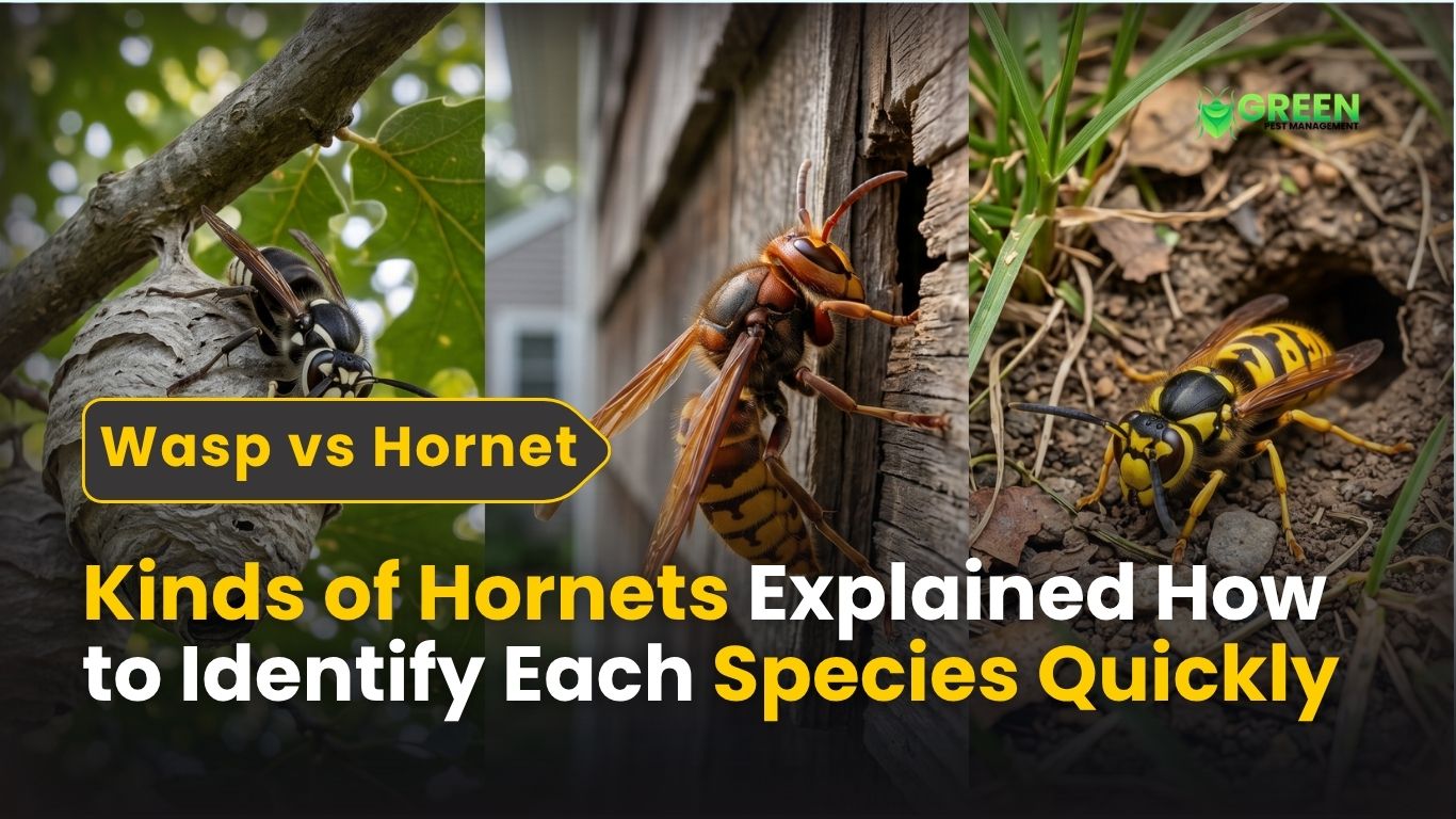 Kinds of Hornets Explained: How to Identify Each Species Quickly