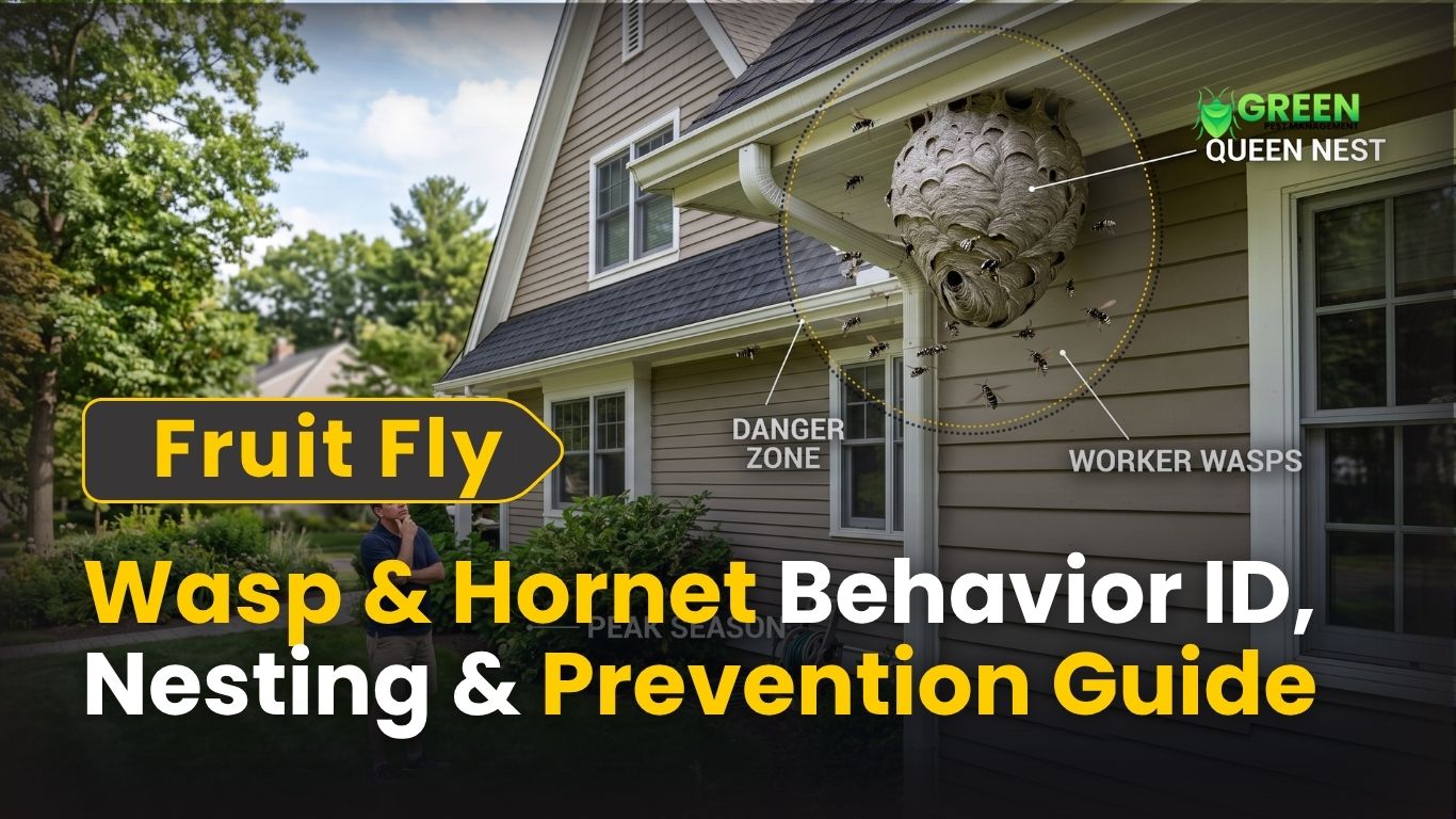 Wasp & Hornet Behavior: ID, Nesting & Prevention Guide 2 Wasp & Hornet Behavior: ID, Nesting & Prevention Guide