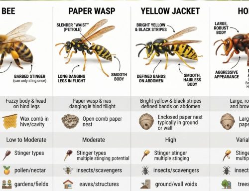 Wasps vs Hornets vs Yellow Jackets vs Bees: Key Differences Explained