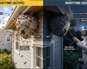 Good Lawn Maintenance with Pest Control 5 Best Time to Kill Hornets Nest: Night vs Day