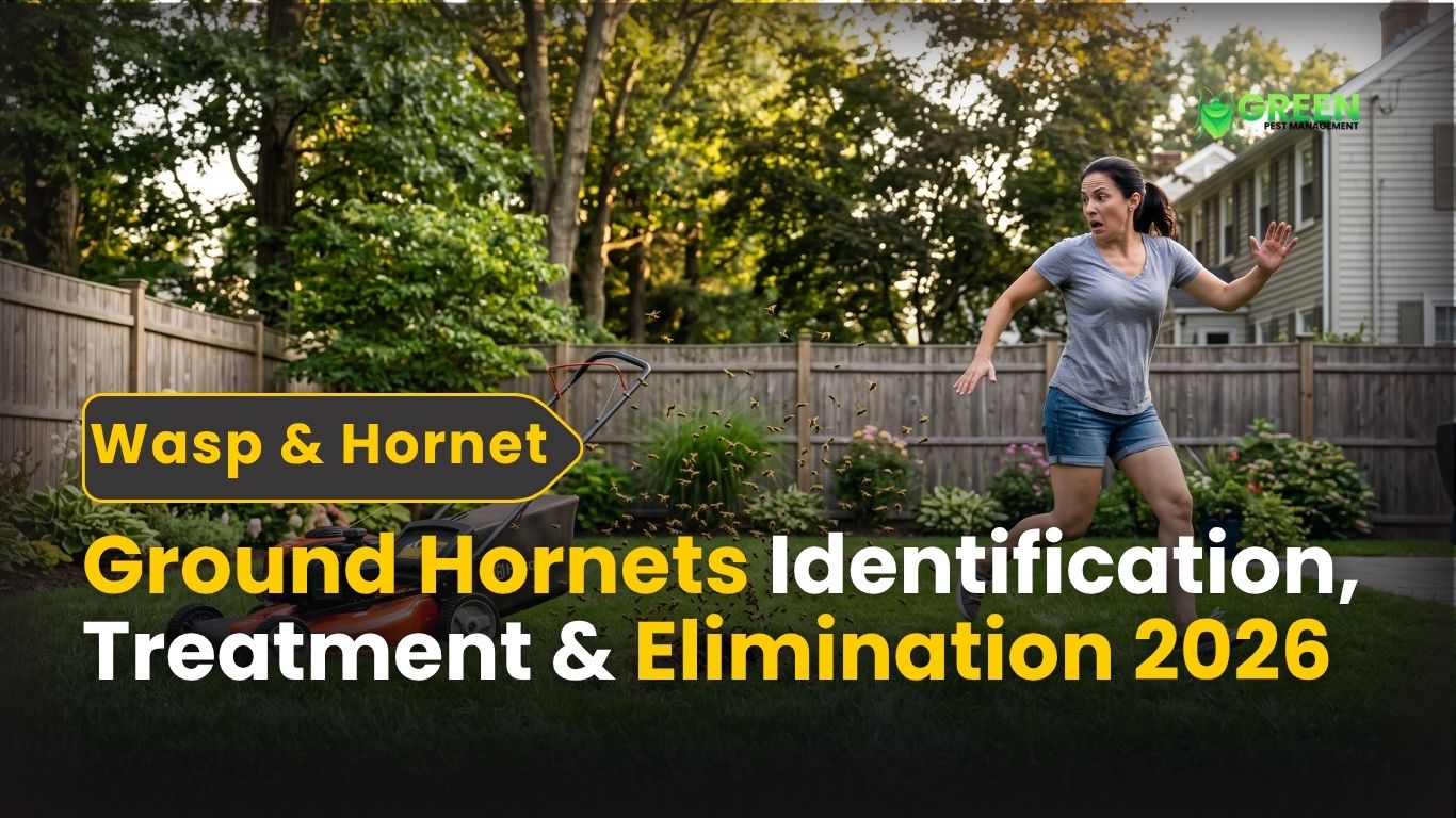Ground Hornets Identification, Treatment & Elimination 2026