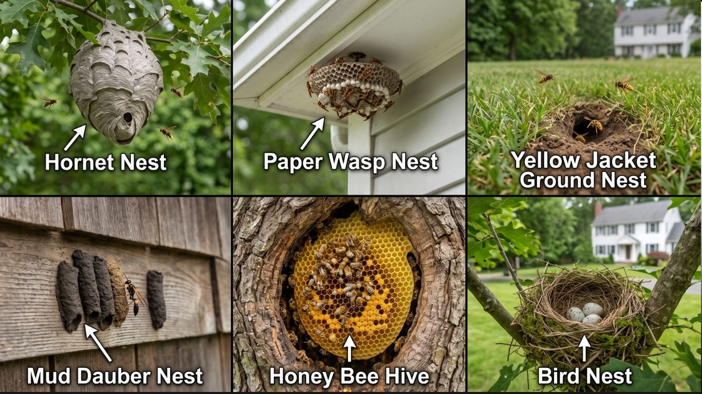 Nest Identification Guide Bird, Bee, Wasp & Hornet Nests (2026)