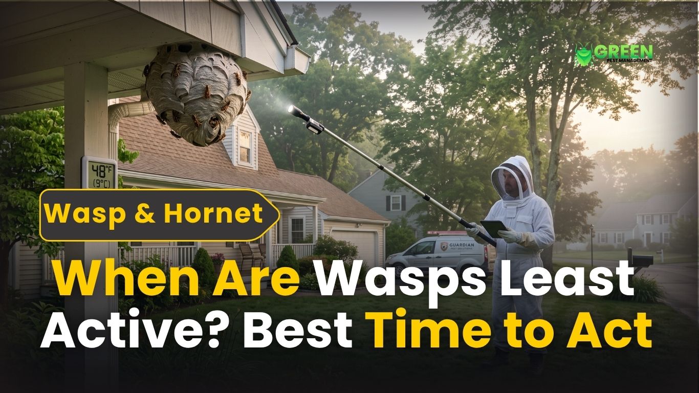 When Are Wasps Least Active? Best Time to Act