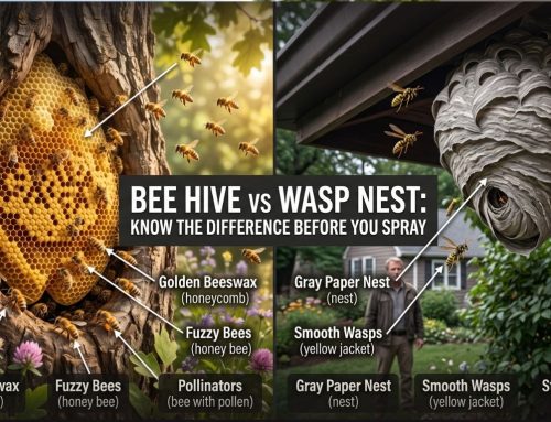 Bee Hive vs Wasp Nest: How to Tell Them Apart