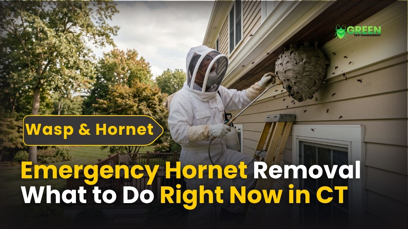 Emergency Hornet Removal: What to Do Right Now in CT