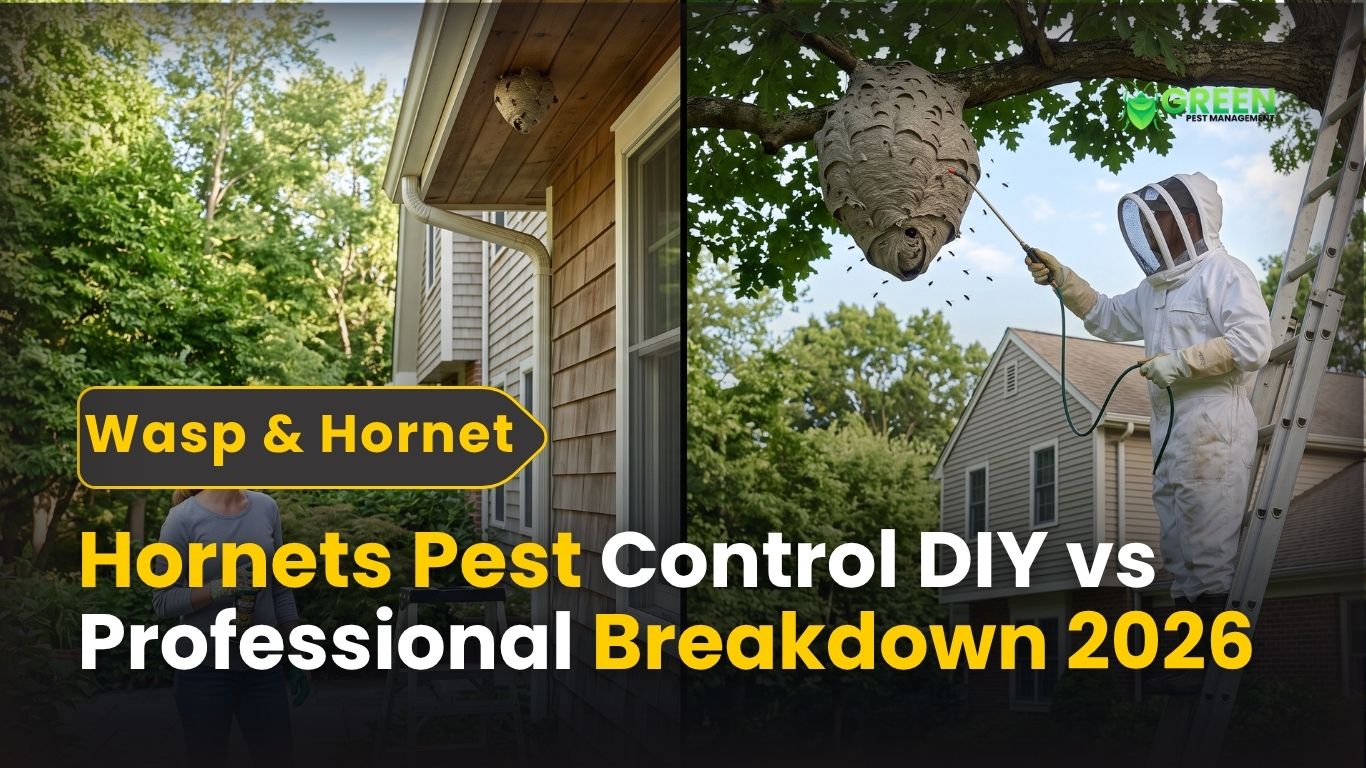 Hornets Pest Control: DIY vs Professional Breakdown 2026