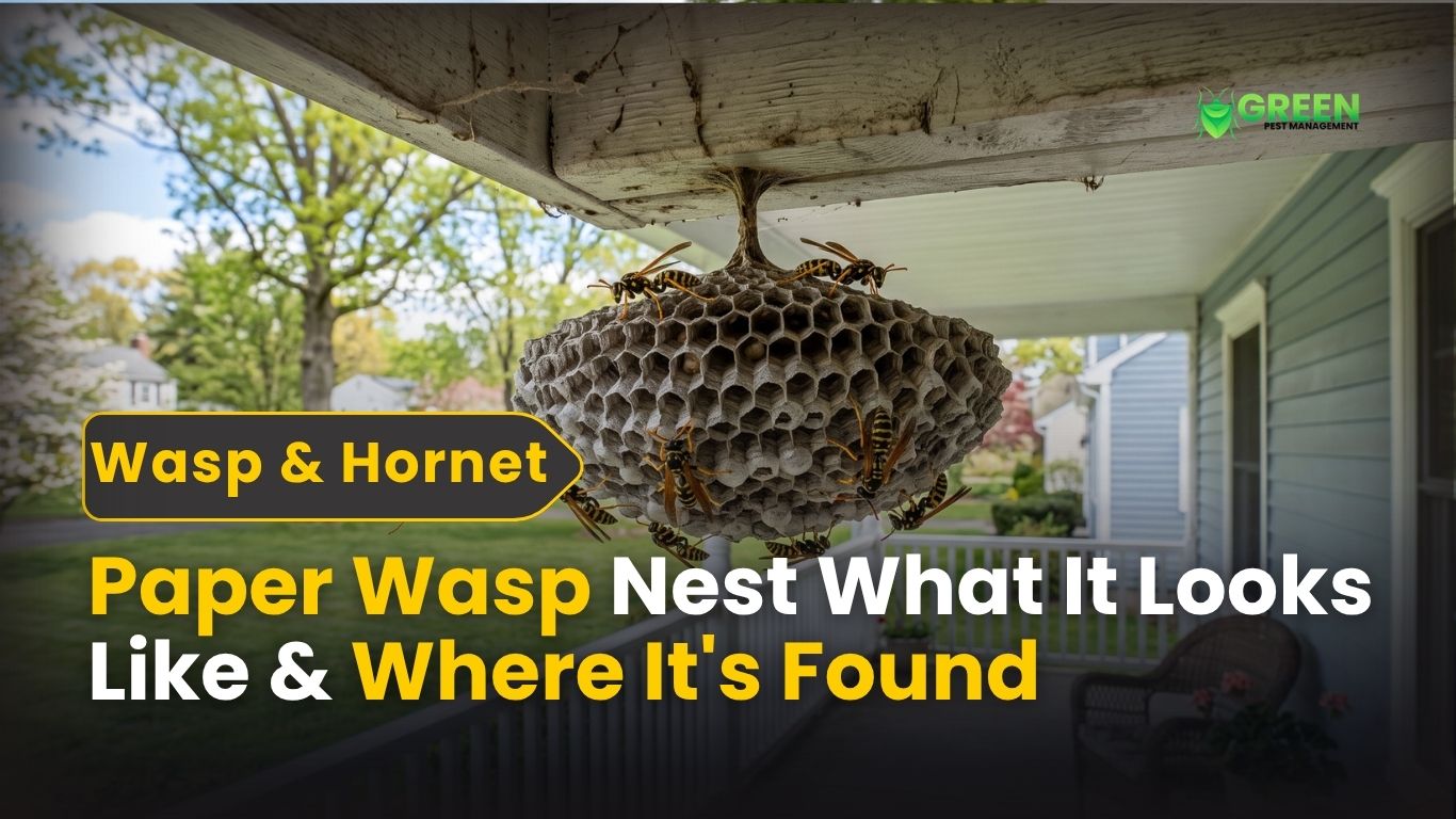 Paper Wasp Nest: What It Looks Like & Where It's Found