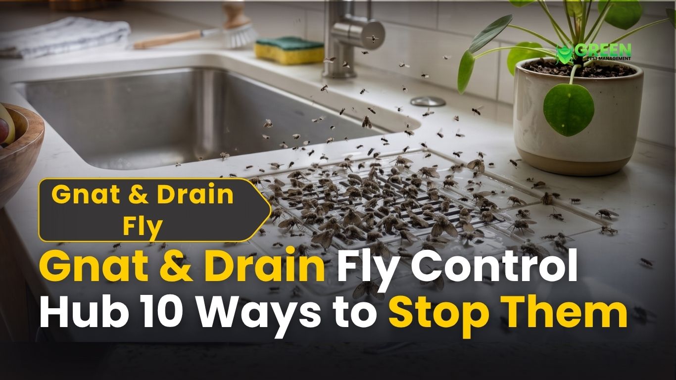 Gnat Drain Fly Control Hub 10 Ways to Stop Them