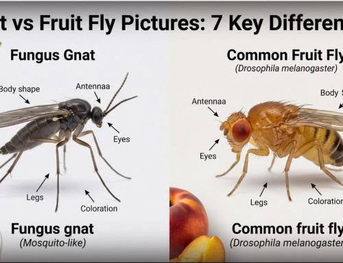 Gnat vs Fruit Fly Pictures: 7 Key Differences to Know