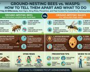 Good Lawn Maintenance with Pest Control 4 Ground Nesting Bees Wasps: 7 Key Differences