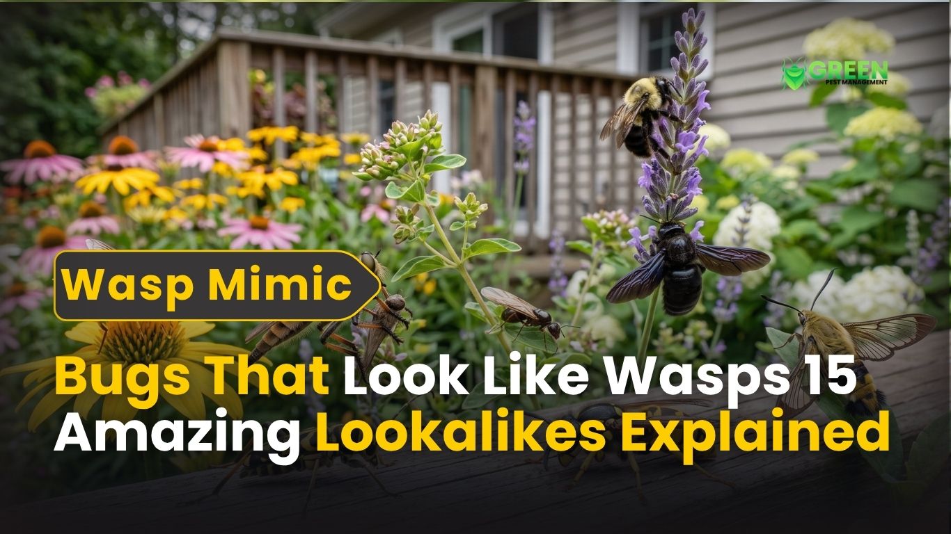 Bugs That Look Like Wasps: 15 Amazing Lookalikes Explained 4 Bugs That Look Like Wasps 15 Amazing Lookalikes Explained