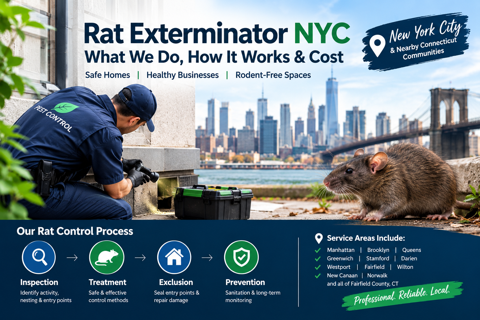 Rat Exterminator NYC: What We Do, How It Works & Cost 2 Rat Exterminator NYC Process, Services & Expert Tips